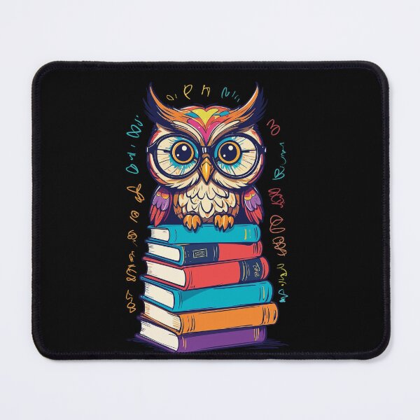 Item preview, Cute Book Owl For Avid Readers And Book Lovers designed and sold by LuminOrb.