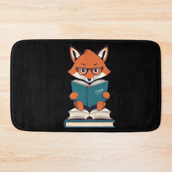 Item preview, Cute Book Lover Funny Fox Bookworm Reading designed and sold by LuminOrb.
