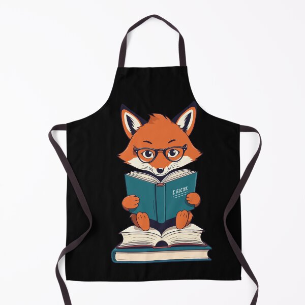 Item preview, Cute Book Lover Funny Fox Bookworm Reading designed and sold by LuminOrb.