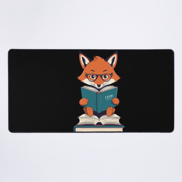 Item preview, Cute Book Lover Funny Fox Bookworm Reading designed and sold by LuminOrb.