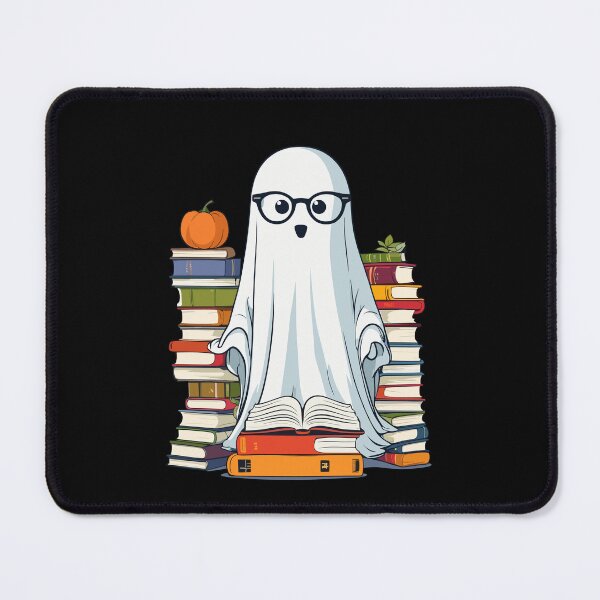 Item preview, Booklover Style Reading Halloween Ghost designed and sold by LuminOrb.