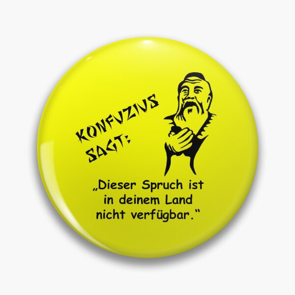 Item preview, Confucius says: This saying is not available in your country designed and sold by ARTmanhART.