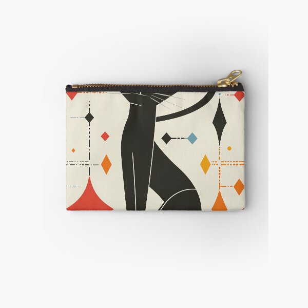 Item preview, Modern Retro Vintage Cat Art designed and sold by nomiraclehere.
