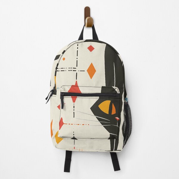 Item preview, Modern Retro Vintage Cat Art designed and sold by nomiraclehere.