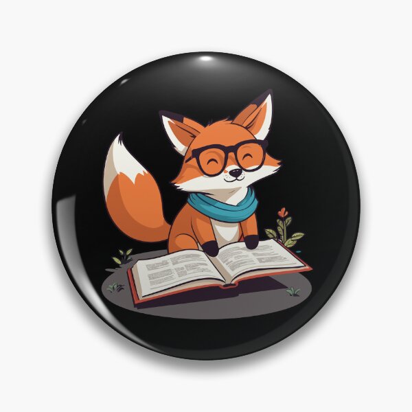Item preview, Niedlicher Buch Liebhaber Bücherwurm Fuchs designed and sold by LuminOrb.