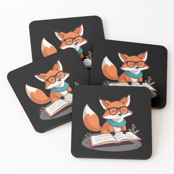 Item preview, Niedlicher Buch Liebhaber Bücherwurm Fuchs designed and sold by LuminOrb.