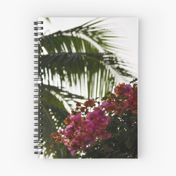 Item preview, Dreaming of Tropical Gardens - Bougainvilleas and Palm Trees designed and sold by Georgia Mizuleva.