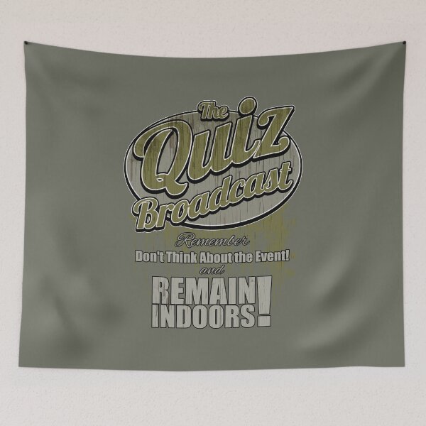 Item preview, The Quiz Broadcast designed and sold by robotrobotROBOT.