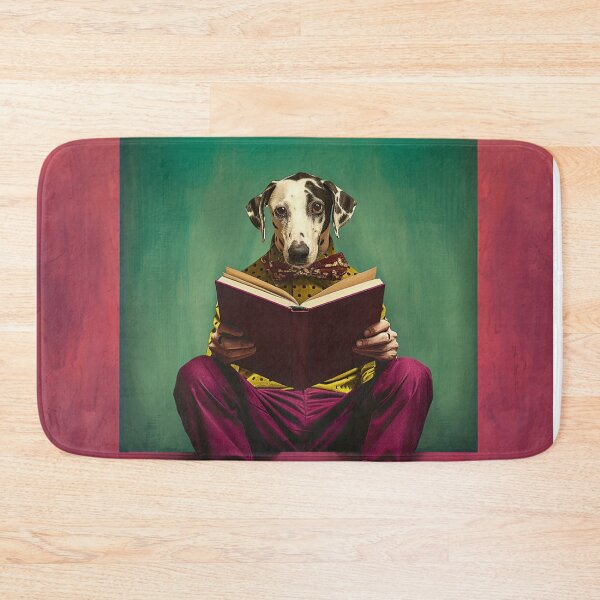 Item preview, Dog with a book designed and sold by PixcelStudioB.