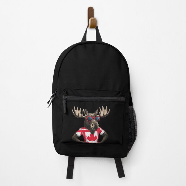 Item preview, Maple Leaf Patriotic Moose Sunglasses Canada Flag designed and sold by Smix Pixels.