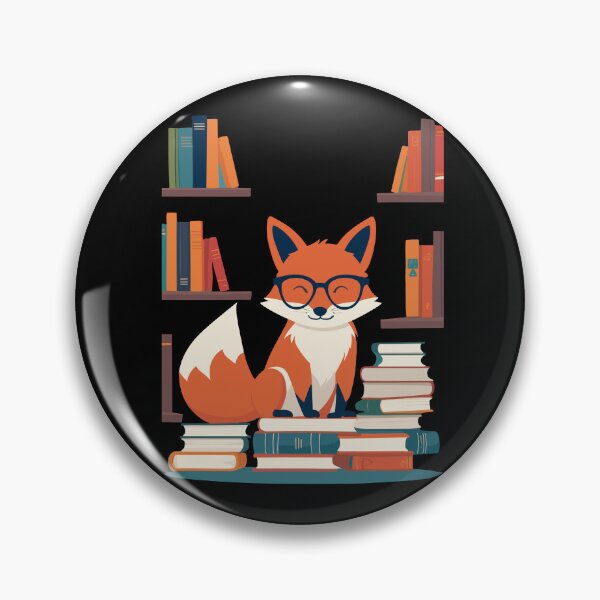 Item preview, Niedlicher Buch Liebhaber Fuchs Mit Brille designed and sold by LuminOrb.