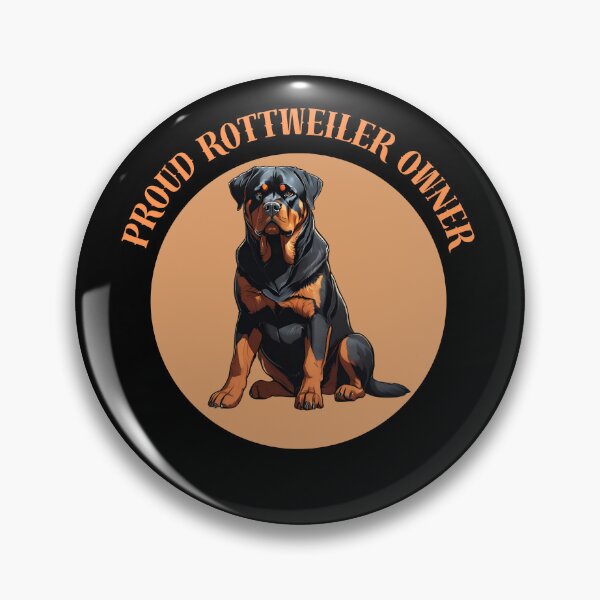 Item preview, PROUD ROTTWEILER OWNER CUTE DESIGN GIFT FOR PEOPLE WHO LOVE ANIMALS designed and sold by KiziaMizia94.