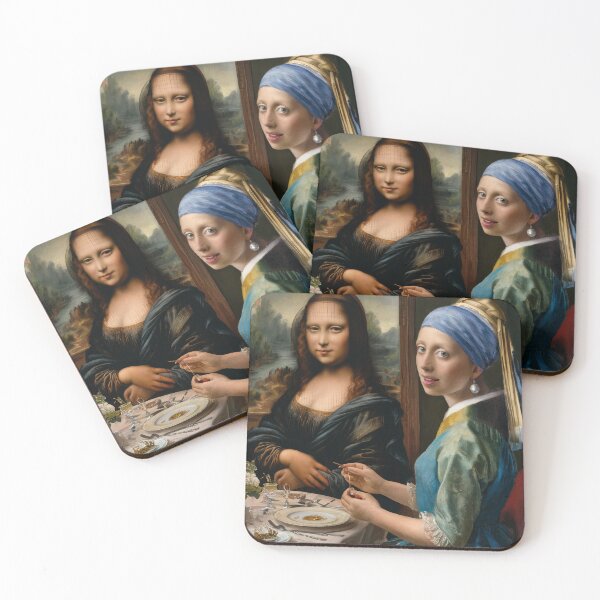 Item preview, Mona Lisa and Girl with a Pearl Earring designed and sold by mvojnovic1992.