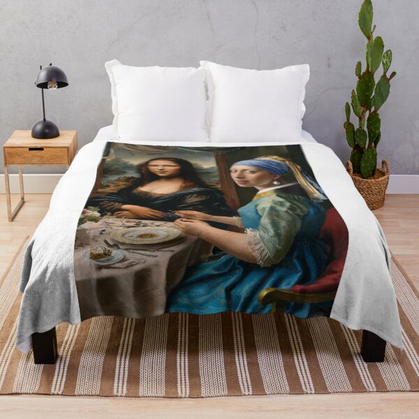 Item preview, Mona Lisa y La chica del pendiente de perla designed and sold by mvojnovic1992.