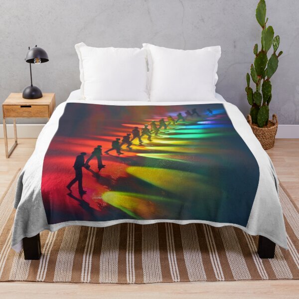Item preview, Glowing Silhouettes on Rainbow Path designed and sold by jessicafung207.