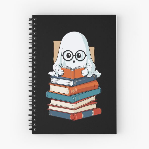 Item preview, Reading Halloween Ghost Funny Book Lover designed and sold by LuminOrb.