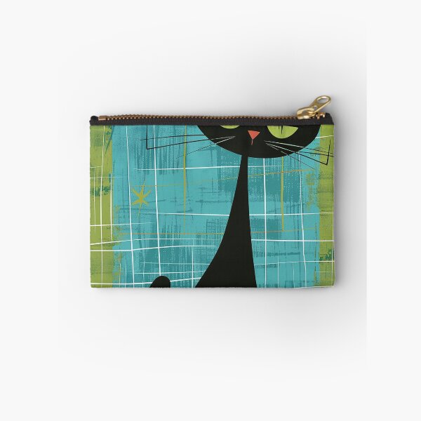 Item preview, Modern Retro Vintage Cat Art designed and sold by nomiraclehere.