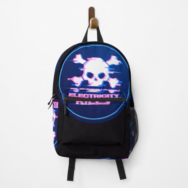 Item preview, electricity kills warning futuristic style designed and sold by NiamLab.