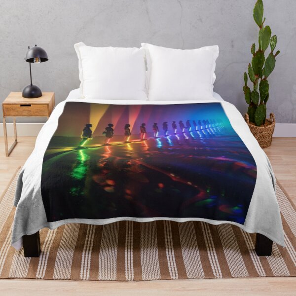 Item preview, Glowing Silhouettes on Rainbow Path designed and sold by jessicafung207.