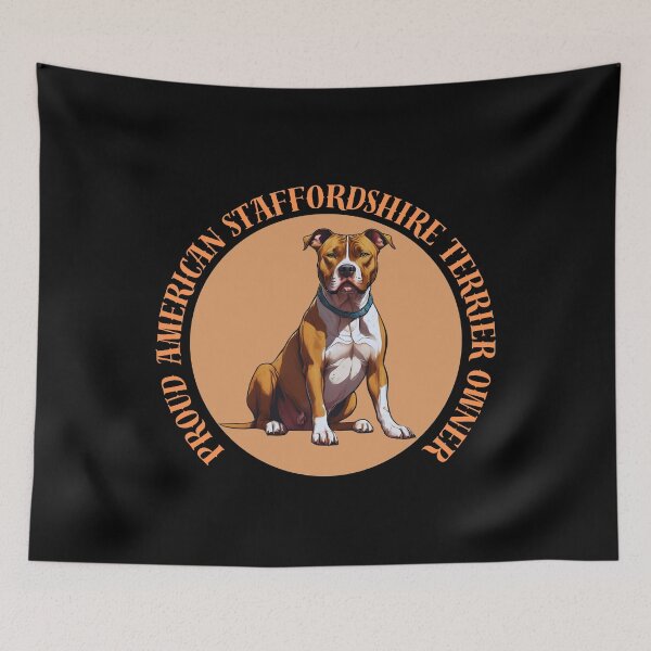 Item preview, PROUD AMERICAN STAFFORDSHIRE TERRIER OWNER CUTE DESIGN GIFT FOR PEOPLE WHO LOVE ANIMALS designed and sold by KiziaMizia94.