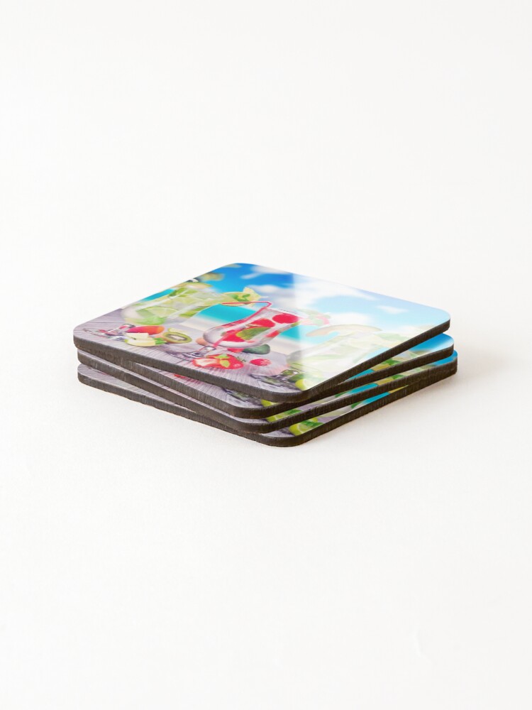 Thumbnail 4 of 5, Coasters (Set of 4), Cocktail designed and sold by ROPATROKOLA.