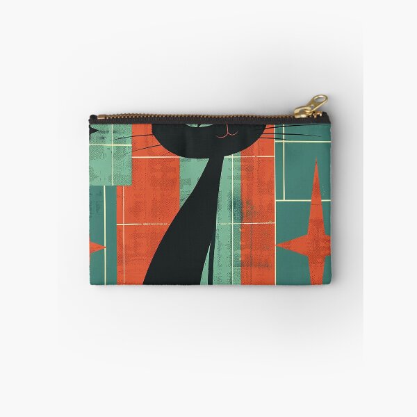 Item preview, Modern Retro Vintage Cat Art designed and sold by nomiraclehere.