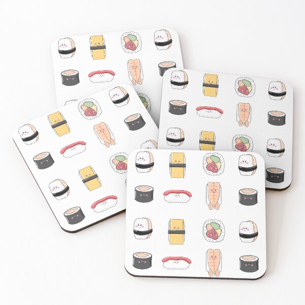 Item preview, Cute Sushi Pattern designed and sold by Adam Regester.