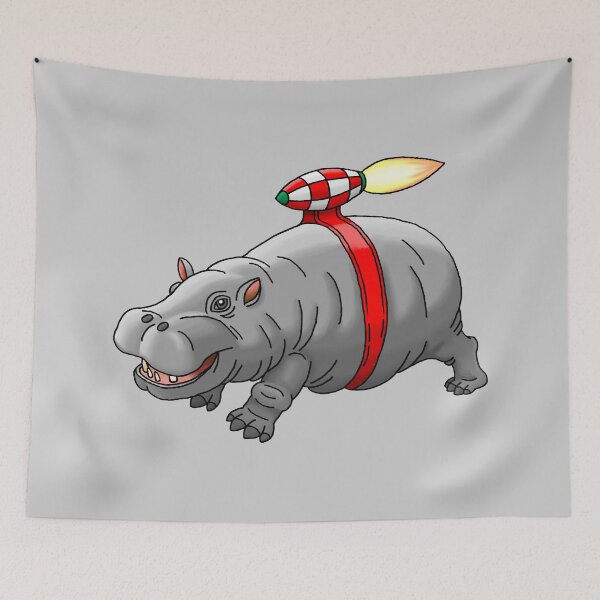 Item preview, Flying Rocket Hippo Collection designed and sold by Restarter.