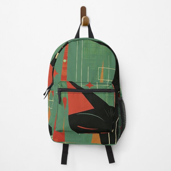 Item preview, Modern Retro Vintage Cat Art designed and sold by nomiraclehere.