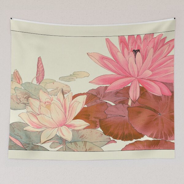 Item preview, Japanese Art, Lotus, Symbol of Rebirth designed and sold by CulturalCurios.