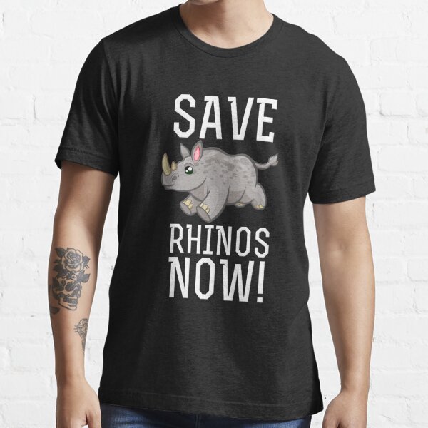 White Rhino T-Shirts | Redbubble