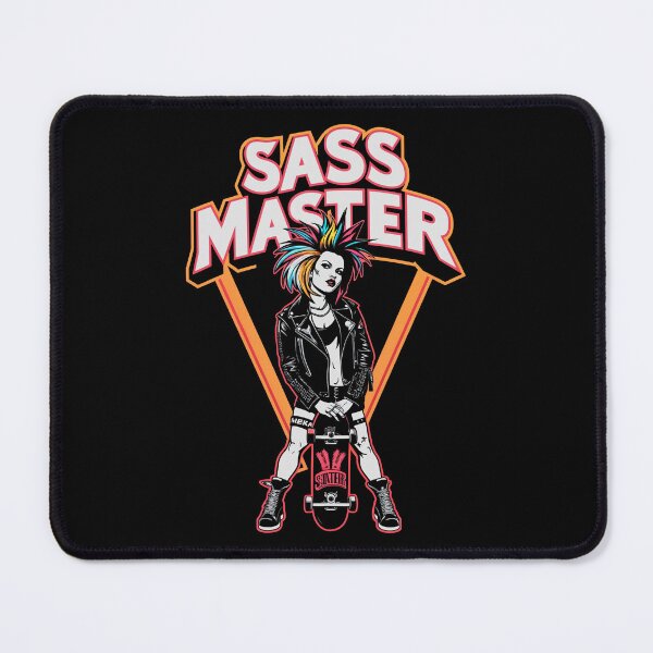 Item preview, SASS MASTER: Bold Skater with an Edge designed and sold by SplashTastic.