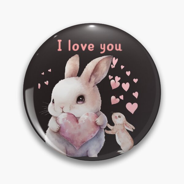 Item preview, I love you, rabbits designed and sold by Kinia1982.