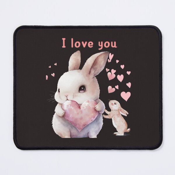 Item preview, I love you, rabbits designed and sold by Kinia1982.