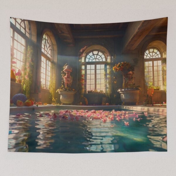Artikelvorschau, Enchanted Fairy Tale Bathhouse Oasis entworfen und verkauft von BlareBlare.