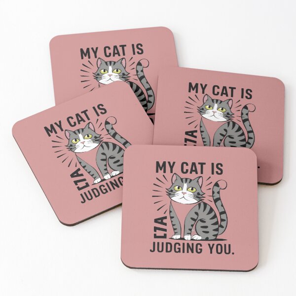 Item preview, Judgmental Cat  designed and sold by EnchantedDecor.