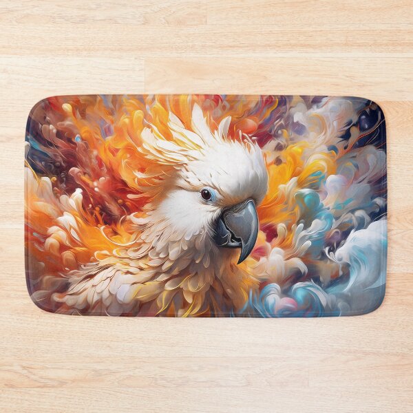 Item preview, Sulphur crested White cockatoo designed and sold by rainsdesigns.