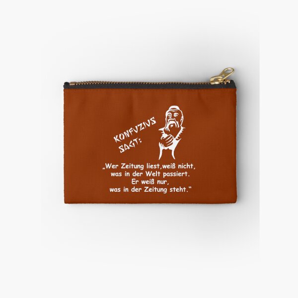 Item preview, Confucius says: He who reads the newspaper does not know what is happening in the world ... designed and sold by ARTmanhART.