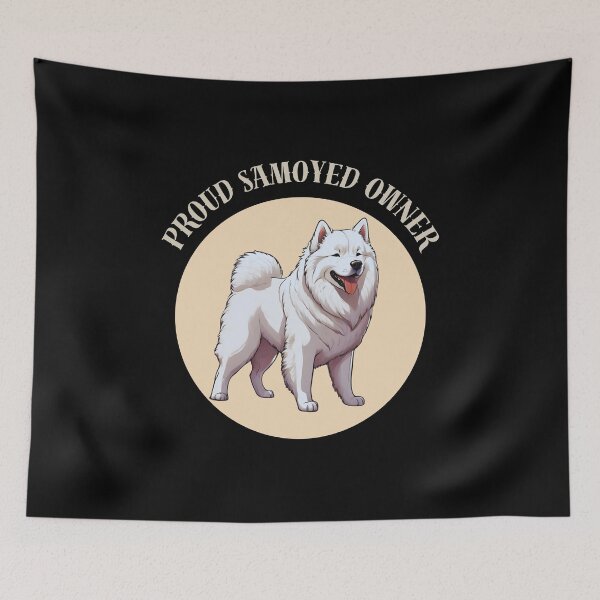 Item preview, PROUD SAMOYED OWNER CUTE DESIGN GIFT FOR PEOPLE WHO LOVE ANIMALS designed and sold by KiziaMizia94.