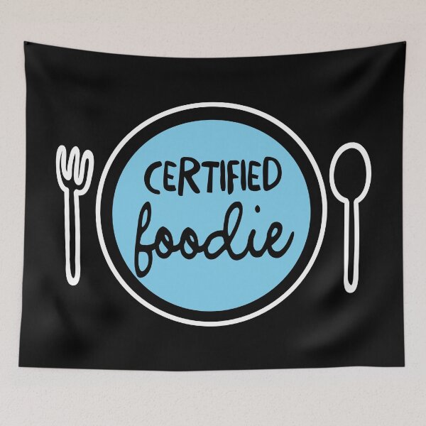 Item preview, "Certified Foodie: For the Food Obsessed" designed and sold by artworkathome.