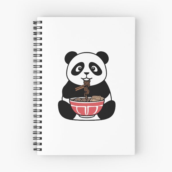 Artikelvorschau, Süßer Panda isst Ramen entworfen und verkauft von DREAMINGROOSTER.