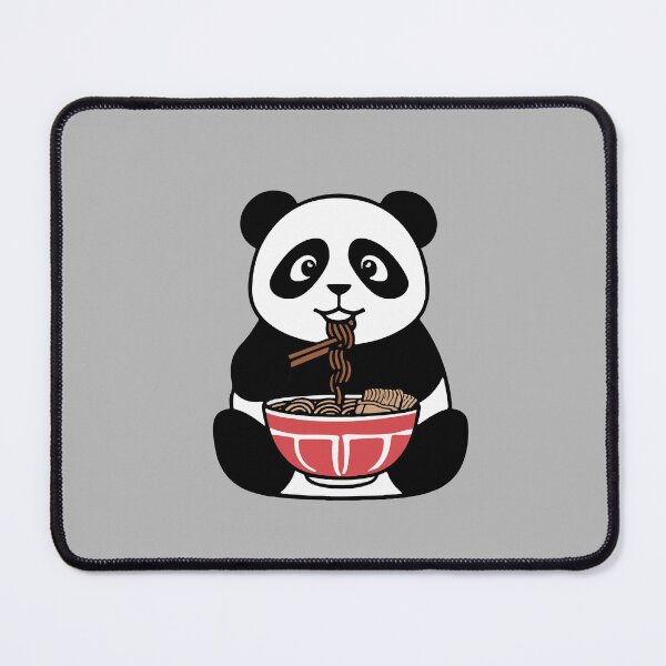 Item preview, Sweet panda eating ramen designed and sold by DREAMINGROOSTER.