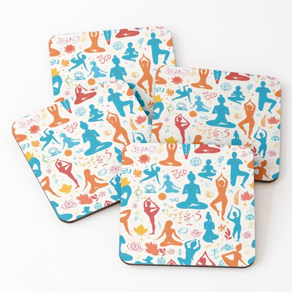 Item preview, yoga poses background designed and sold by Pragya Dureja.