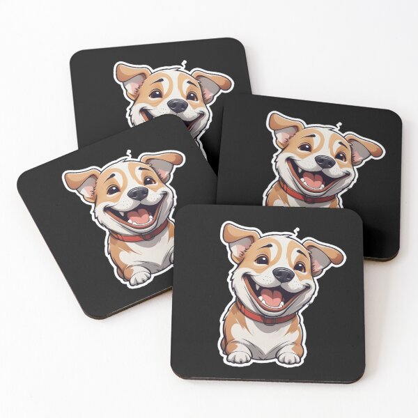 Item preview, smiling dog designed and sold by MPDesign84.