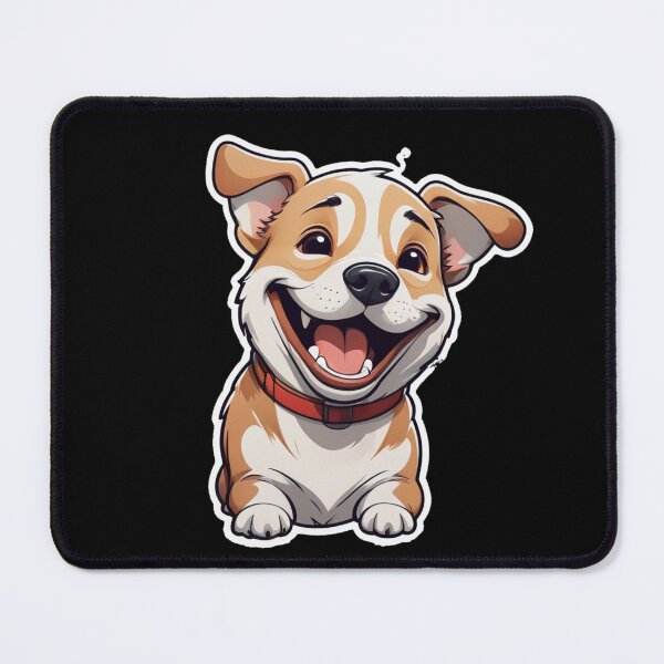 Item preview, smiling dog designed and sold by MPDesign84.