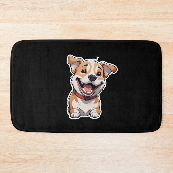 Item preview, smiling dog designed and sold by MPDesign84.