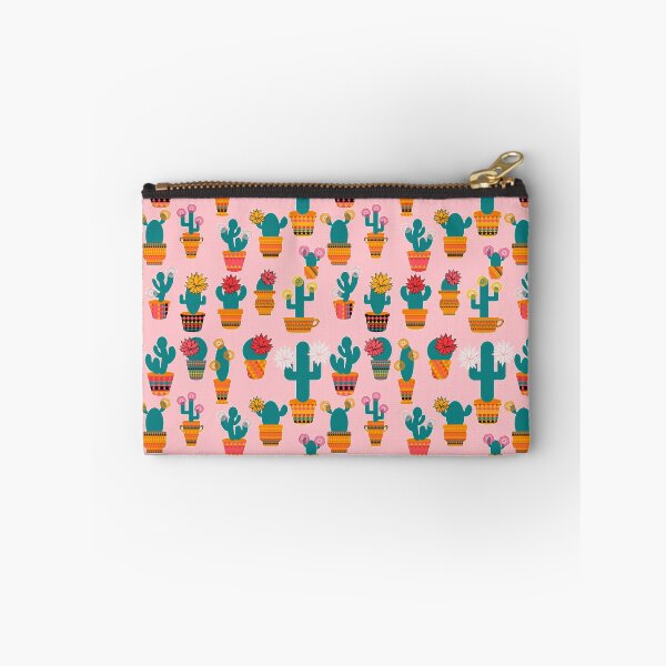 Item preview, Spiky & Pink -  Blooming Cacti on the Light Pink Background  designed and sold by IraNiva.