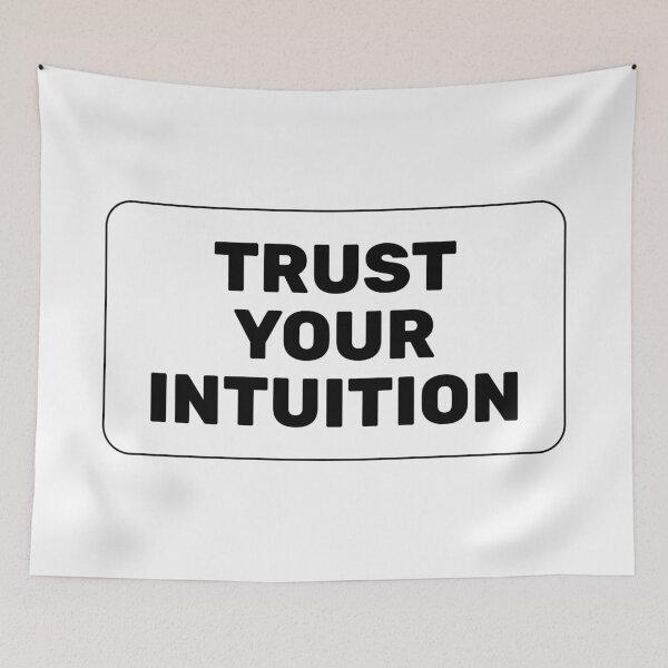 Item preview, Trust your intuition  designed and sold by Inspirationmotivation.