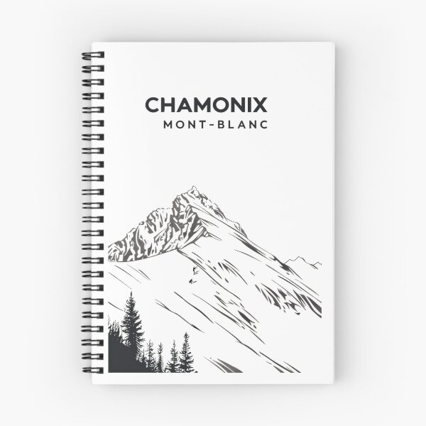 Item preview, A Vintage Travel Illustration of Chamonix Mont Blanc - France designed and sold by GoodOldVintage.