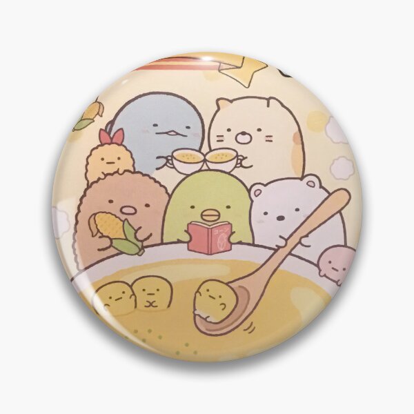 Item preview, Adorable Sumikko Gurashi Soup Memo Pad Featuring Cute Cozy Characters in a Delightful Pot of Soup Illustration designed and sold by FEBRICAST.